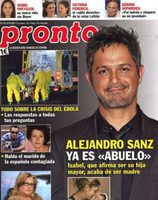 Pronto cuenta que Alejandro Sanz ya es 