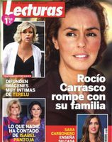 Rocío Carrasco rompe con su familia en Lecturas