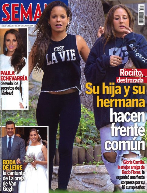 La hija y la hemana de Rocío Carrasco hacen frente común en Semana