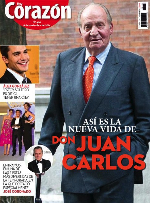 Hoy Corazón cuenta cómo es la nueva vida de Don Juan Carlos