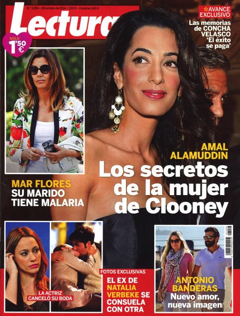 Lecturas destapa los secretos de la mujer de Clooney
