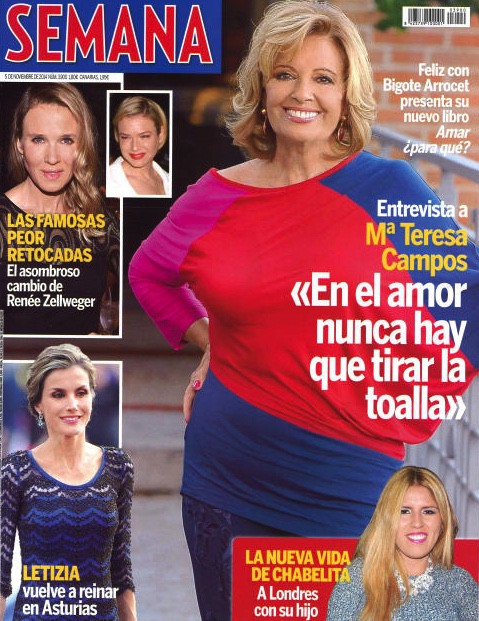 María Teresa Campos habla del amor en Semana