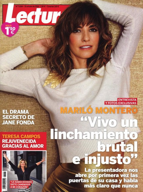 Mariló Montero se confiesa en Lecturas