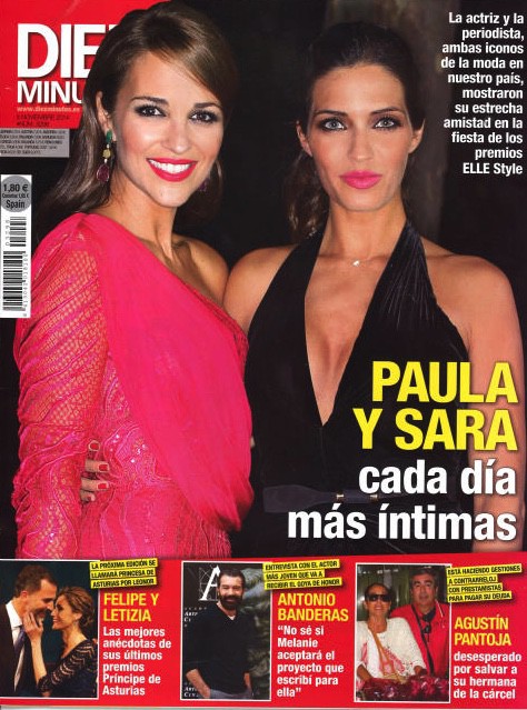 Paula y Sara, cada día más íntimas en Diez Minutos