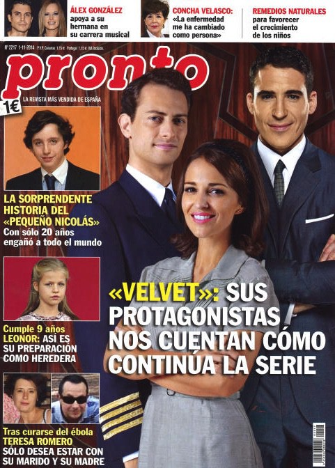 Los protagonistas de 'Velvet' cuentan a Pronto cómo continúa la serie