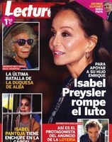 Isabel Preysler rompe el luto en Lecturas