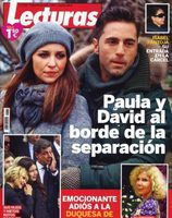 Paula y David, al borde de la separación en Lecturas