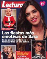Lecturas enseña las fiestas más emotivas de Sara Carbonero