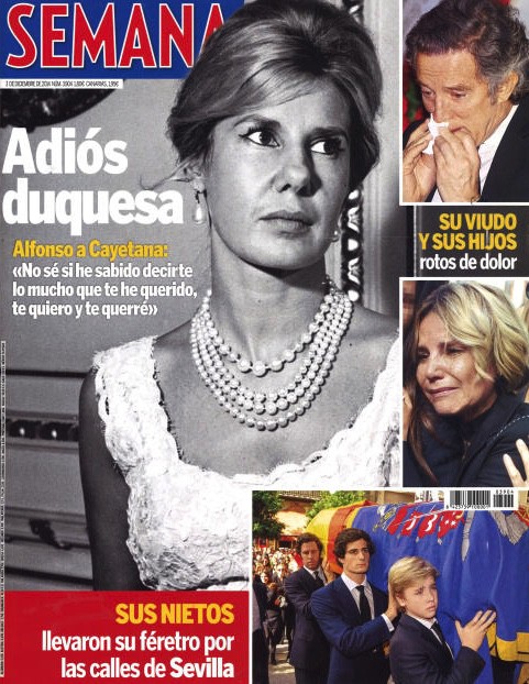 Adiós Duquesa, en Semana