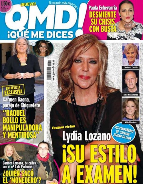 El estilo de Lydia Lozano a examen en QMD!