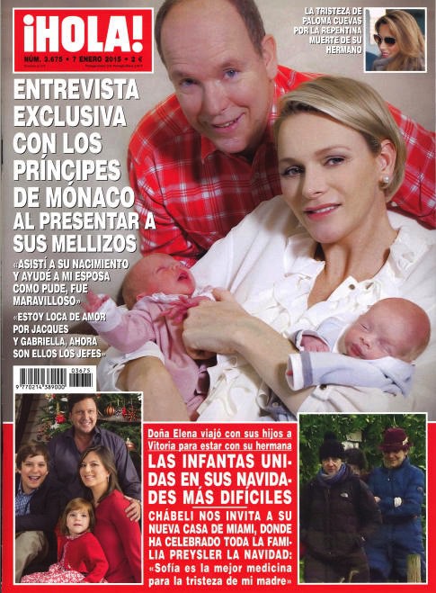 ¡Hola! presenta a los mellizos de Alberto y Charlene de Mónaco