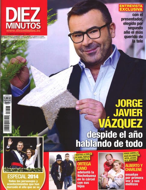 Jorge Javier Váquez despide el año en Diez Minutos