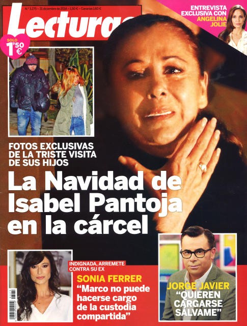 La Navidad de Isabel Pantoja en la cárcel en Lecturas