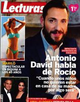 Antonio David habla en Lecturas de Rocío Carrasco