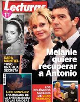 Melanie Griffith quiere recuperar a Antonio Banderas en Lecturas