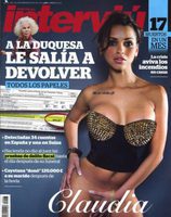 Interviú desnuda a Claudia de 'QQCCMH'