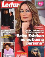 Olvido Hormigos desenmascara a Belén Esteban en Lecturas