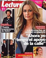 Olvido Hormigos se autoproclama princesa del pueblo en Lecturas