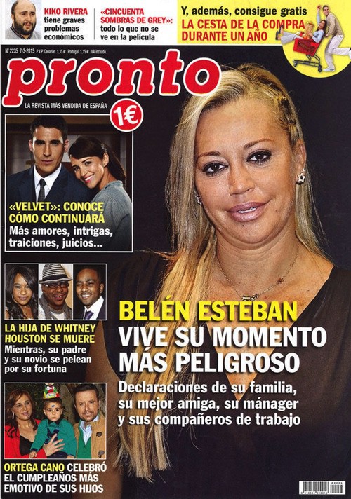 Belén Esteban vive su momento más peligroso en Pronto