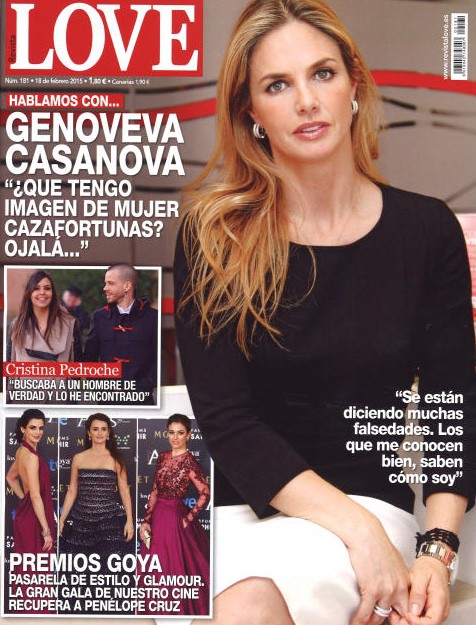Entrevista con Genoveva Casanova en Love