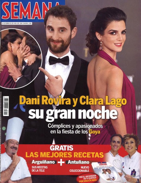 La gran noche de Clara Lago y Dani Rovira en Semana