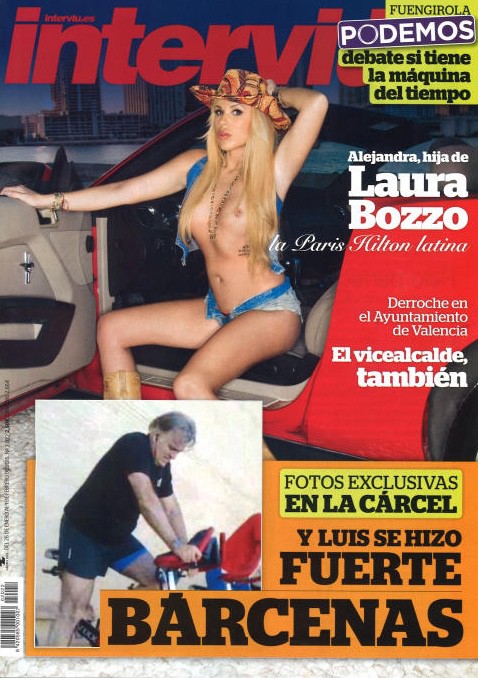La hija de Laura Bozzo se desnuda en Interviú