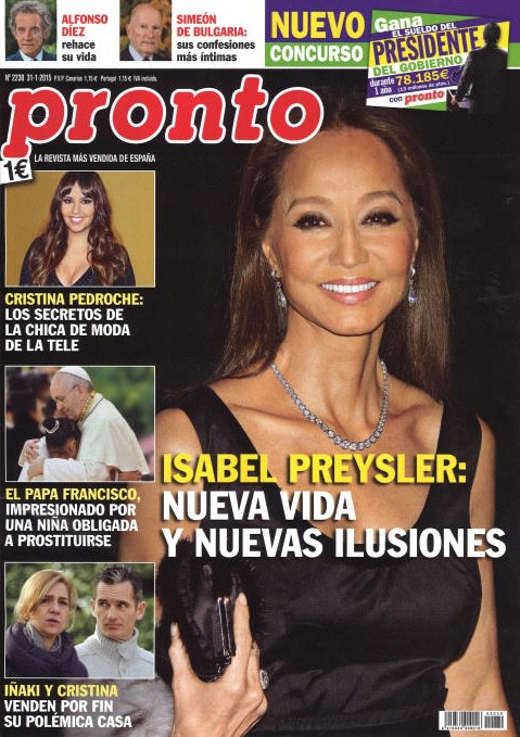 La nueva vida de Isabel Preysler en Pronto