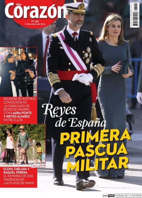 La primera Pascua Militar de los Reyes Felipe y Letizia en Hoy Corazón