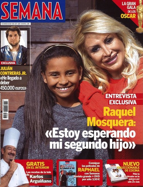 Raquel Mosquera anuncia su segundo embarazo en Semana