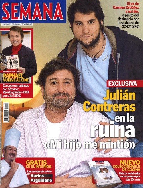 Semana desvela la mentira de Julián Contreras a su padre