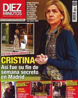 Diez Minutos muestra el fin de semana en Madrid de la Infanta Cristina