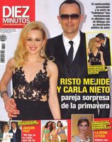 Carla Nieto y Risto Mejide, la pareja sorpresa de la primavera en Diez Minutos