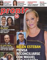 Pronto asegura que Belén Esteban piensa reconciliarse con Miguel