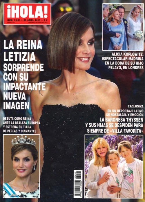 El cambio de look de la Reina Letizia en ¡Hola!