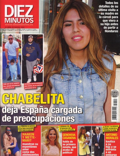 Chabelita deja España cargada de preocupaciones en Diez Minutos