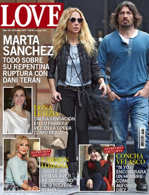 Love detalla la repentina ruptura de Marta Sánchez y Dani Terán