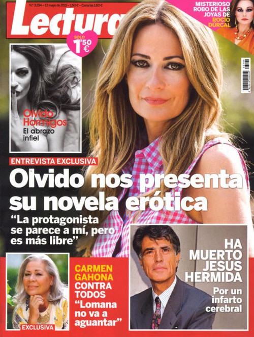 Olvido Hormigos presenta su novela erótica en Lecturas