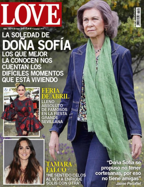 La soledad de la Reina Sofía en Love