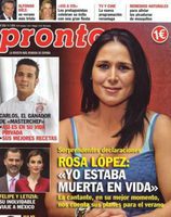 Las impactantes declaraciones de Rosa López en Pronto