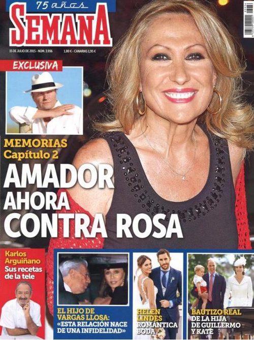 Amador Mohedano carga contra Rosa Benito en la segunda parte de sus memorias en Semana
