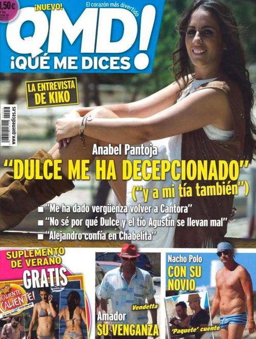 Anabel Pantoja se despacha a gusto contra Dulce en QMD!