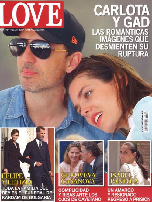 Carlota Casiraghi, Gad Elmaleh y su amor en Love