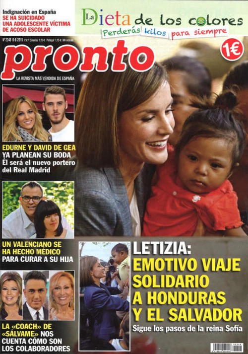 El emotivo viaje de la Reina Letizia a Honduras y El Salvador en Pronto