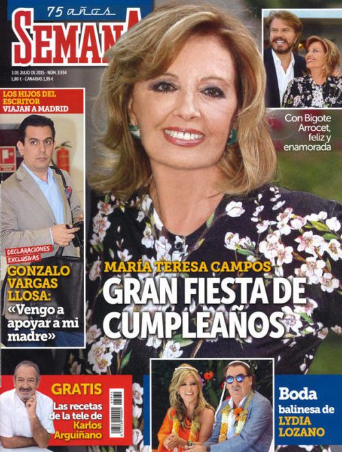 La gran fiesta de cumpleaños de María Teresa Campos en Semana