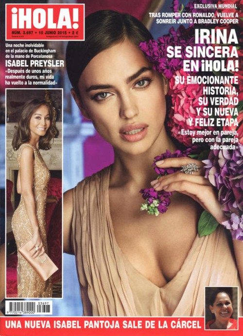 Irina Shayk habla de amor en ¡Hola!