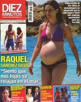 Raquel Sánchez Silva presume de embarazo en Diez Minutos