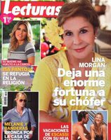 La enorme fortuna de Lina Morgan, en Lecturas