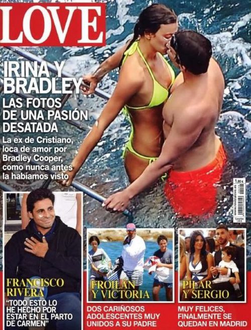 Irina Shayk y Bradley Cooper desatan su pasión en Love
