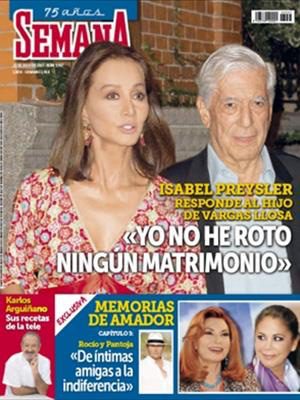 Isabel Preysler desmiente que haya roto un matrimonio en Semana