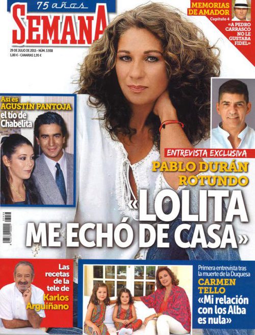 Pablo Durán se despacha contra Lolita en Semana